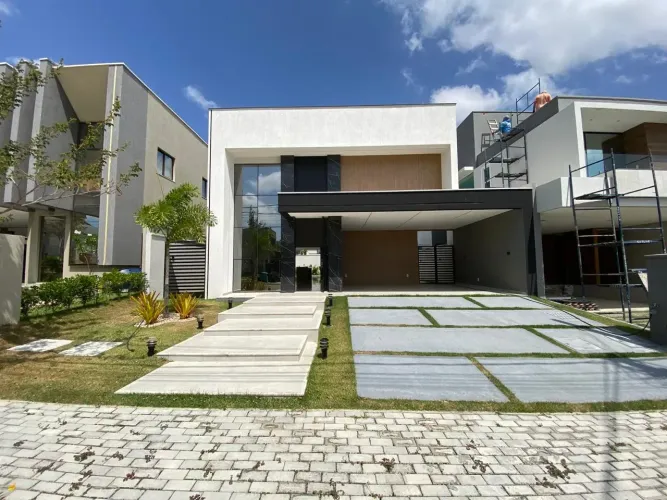 Belissima Casa Plana No Terras 1, 03 Suítes, Piscina Com Hidro, Pronta P/ Morar! Cód. 1PMA