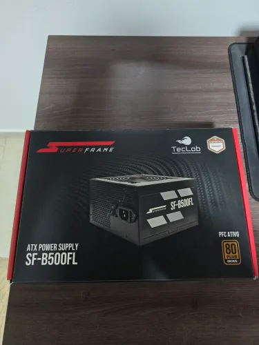 Fonte 500W SuperFrame SF-B500FL - Na Caixa + Acessórios (Excelente Estado)