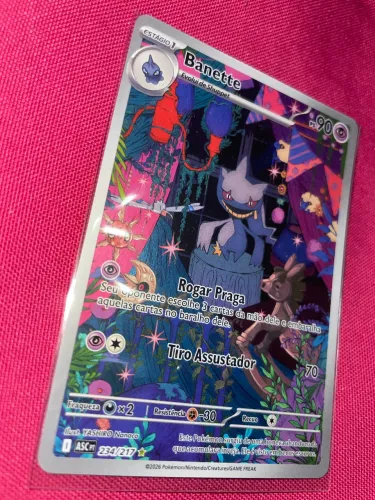 Carta Banette Illustration Rare 234/217 - ASC (Heroes excelsos) - Full Art Holo