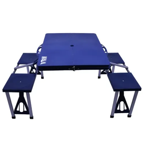 mesa dobravel com banqueta 84x64x68cm kala 103900