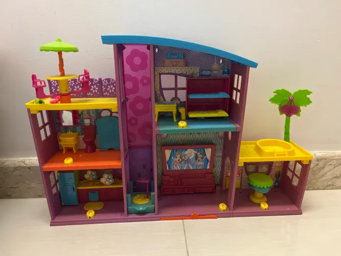 Casa Polly Pocket Surprise Party Exclusiva!
