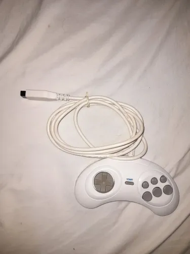 Controle mega drive 3 branco original 