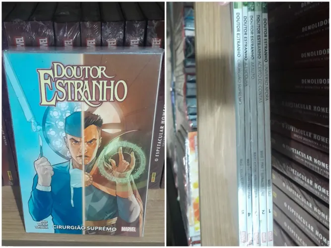 Coleção hq Completa Doutor Estranho do 1 ao 5 Marvel Panini