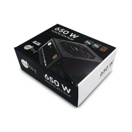 Fonte ATX 650w | Dazz | Envio Expresso! - Garantia | Real 80 PFC Ativo | Modelo LACRADO