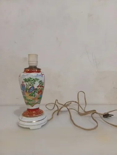 abajur de mesa cerâmica leia antes