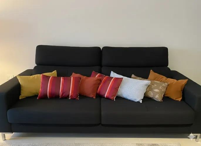 Almofadas tipo baguete