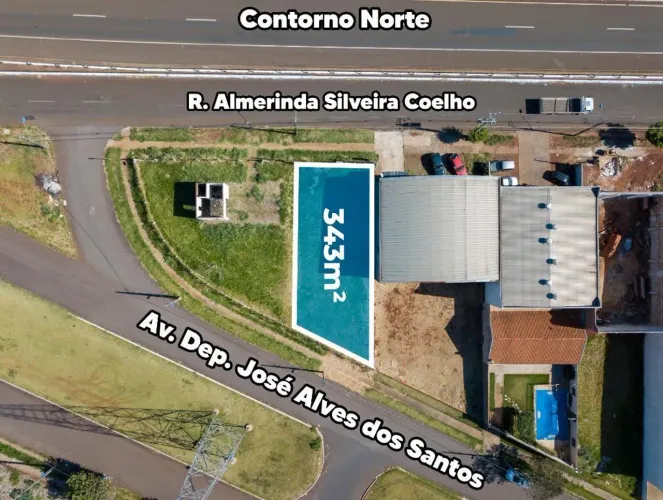 Terreno com 343.92 m² à Venda no Jardim Everest - Maringá