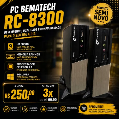 Mini pc computador pdv
