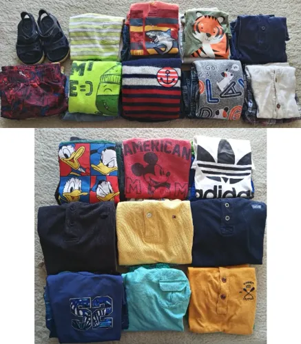 Super Lote de Roupas Para Meninos - Tam: 2/3/4 Anos