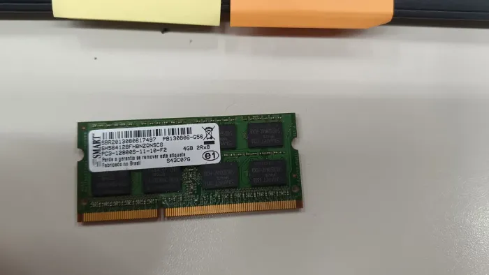 2 Memórias RAM ddr3 4gb
