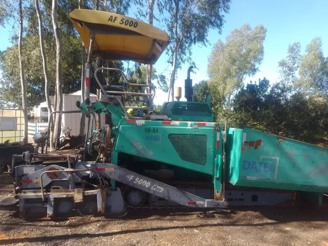 Vibro Acabadora de Asfalto