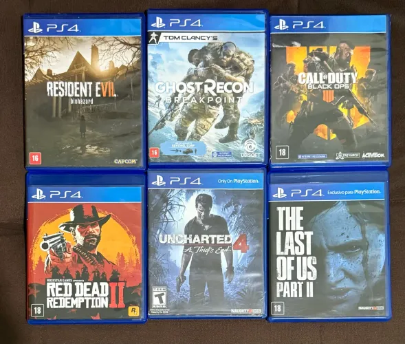 Lote de jogos ps4 ou avulso 