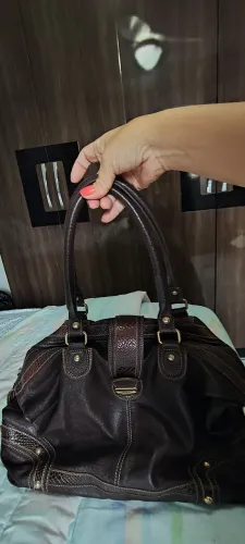 Bolsas de couro usada