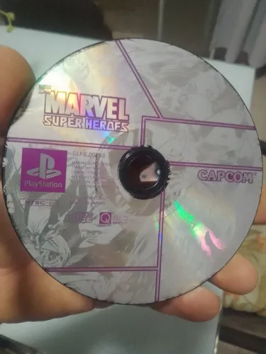 Jogo Marvel super heroes de Playstation 1 Original Japonês loose