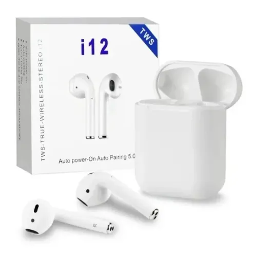 Fone de Ouvido I12 Tws Portatil Bluetooth