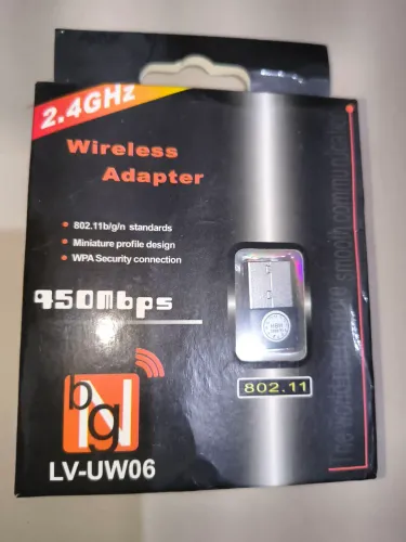 Wireless adaptador 2.4 ghz