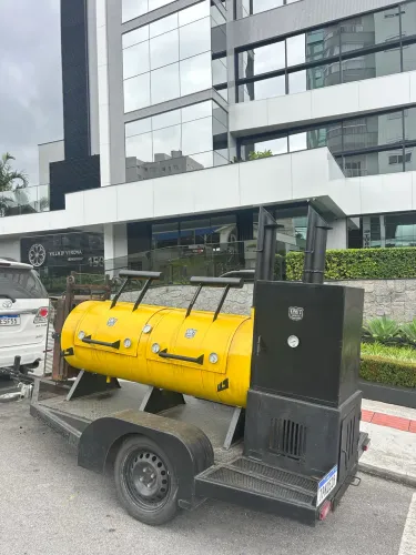 Pitsmoker Kings Barbecue 28? Churrasqueira Defumador Carretinha