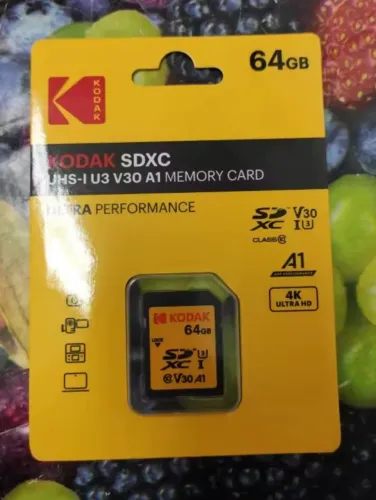 Cartão de Memória Kodak SD 64GB