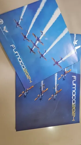 Revista Esquadrilha da Fumaça 2024 + poster