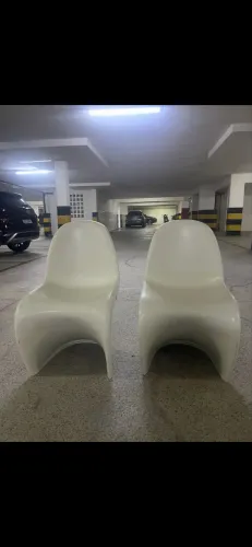 2 Cadeiras Panton Branca