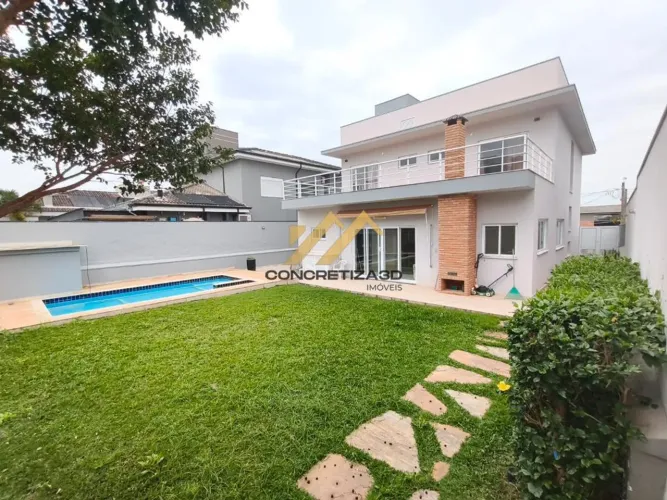 Sobrado para alugar em Indaiatuba, Jardim dos Lagos, com 3 suítes, com 266.5 m²