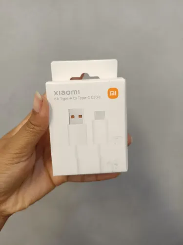 Cabo Turbo Xiaomi Tipo C Original Lacrado Disponível