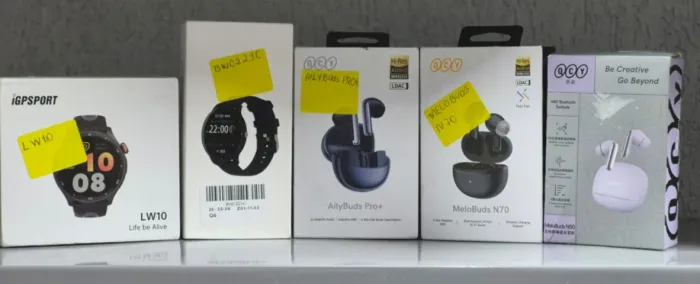  Relógios Inteligentes e Fones Bluetooth Originais com super desconto