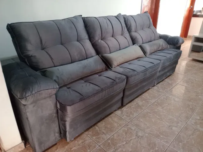 Lançamento sofá retrátil e reclinável DIRETAMENTE DA FÁBRICA