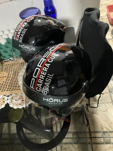 Capacetes porshe cup Brasil novo