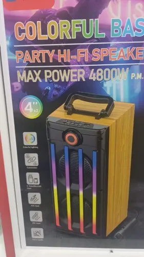Caixa de Som Max Power 4800 W