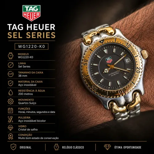 TAG "Senna" WG1220-K0 38mm