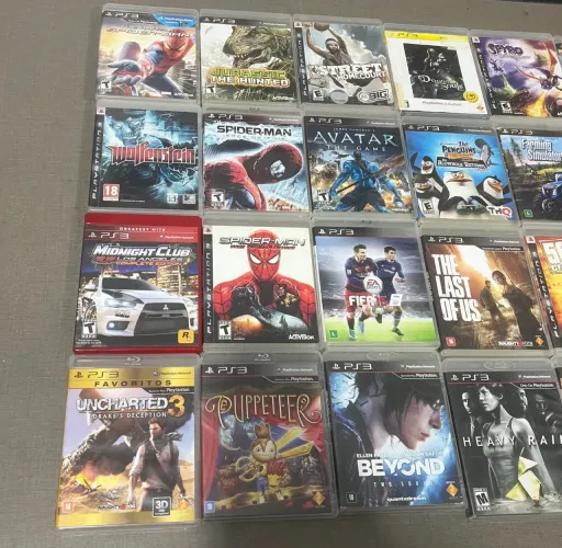 Jogos PS3 raros da minha coleção