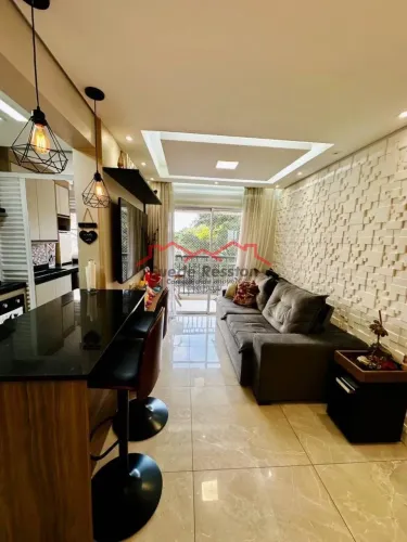 Apartamento mobiliado para alugar 2 quartos com varanda