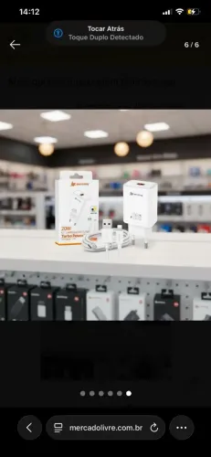 Kit carregador Turbo 3.0 para iPhone