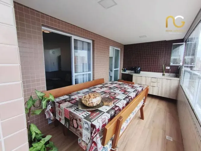 Apartamento à venda, 76 m² por R$ 620.000,00 - Tupi - Praia Grande/SP