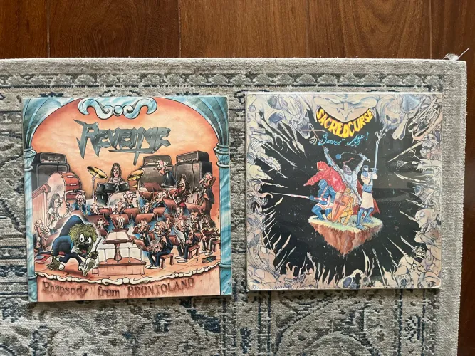 Lps Heavy Metal BR Revenge Sacred Curse