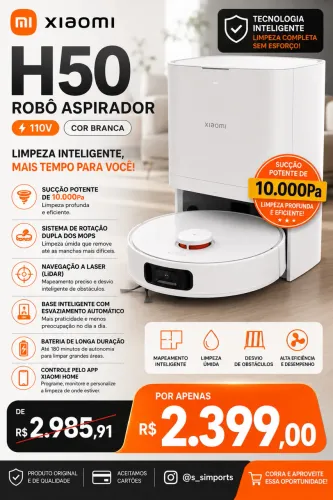 Robô H50 Xiaomi - 220V