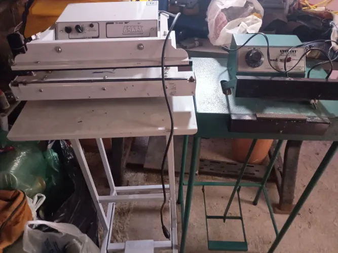 Duas seladoras, industrial barato 