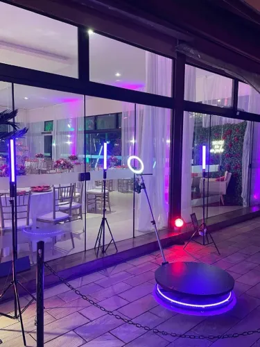 Plataforma de giro 360 