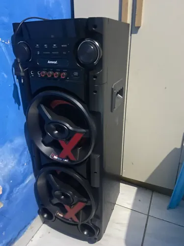 Caixa de som amvox 1000 whats com Bluetooth