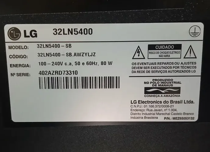 TVs de 32 e 50 Polegadas
