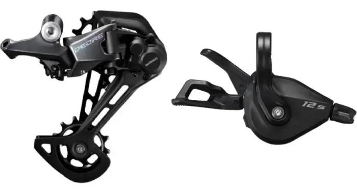  Kit Cambio Alavanca Shimano Deore M6100 12v 1x12 Abraçadeira Kit Cambio Alavanca Shimano 