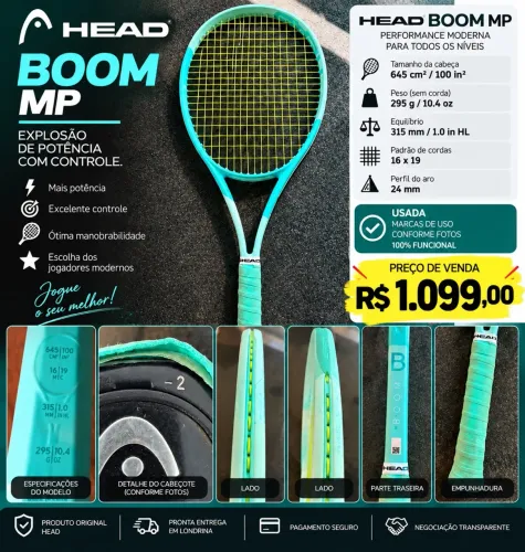 Raquete Head Boom MP 100 | 295g