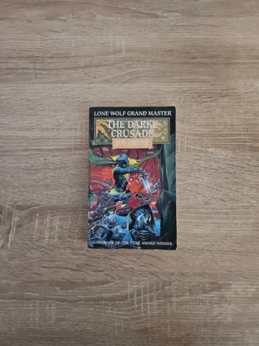 The Darke Crusade - Lone Wolf - Lobo Solitário - Joe Dever - Livro jogo RPG