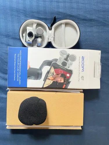 Microfone zoom Iq7