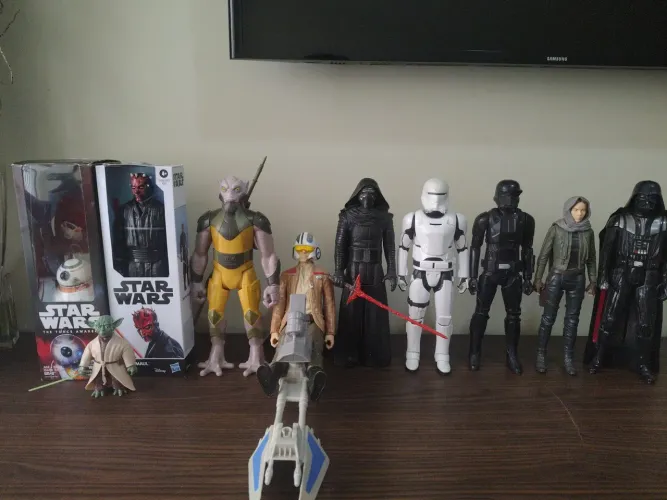 Bonecos Star Wars escala 1/6 ( 30 cm )