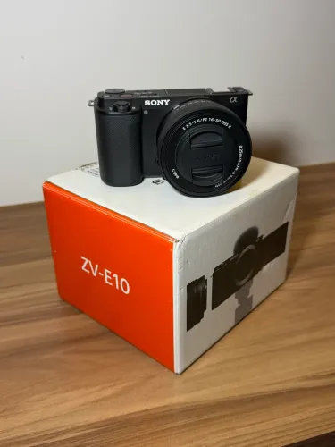 Sony ZV-E10 | Garantia + Nota Fiscal | Na Caixa