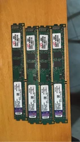 4 memórias Rams 4g ddr3