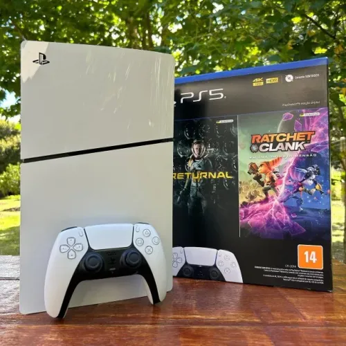 Video Game PlayStation 5 Slim 1TB SSD Edição Digital com Caixa