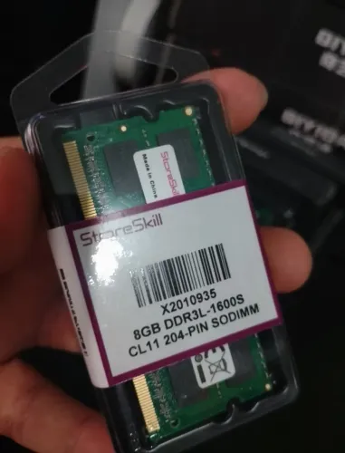 Memória Ram DDR3 8GB 1600mhz para Notebook unid. Entrego
